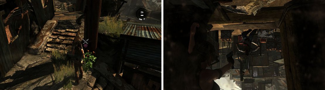 Don&rsquo;t miss the Plant near the arch and then enter the chapel to trigger a snare.