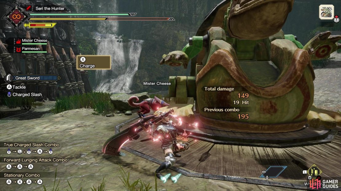 The Great Sword can deal huge amounts of damage but is quite slow and heavy so make sure you&rsquo;re accurate with your hits.