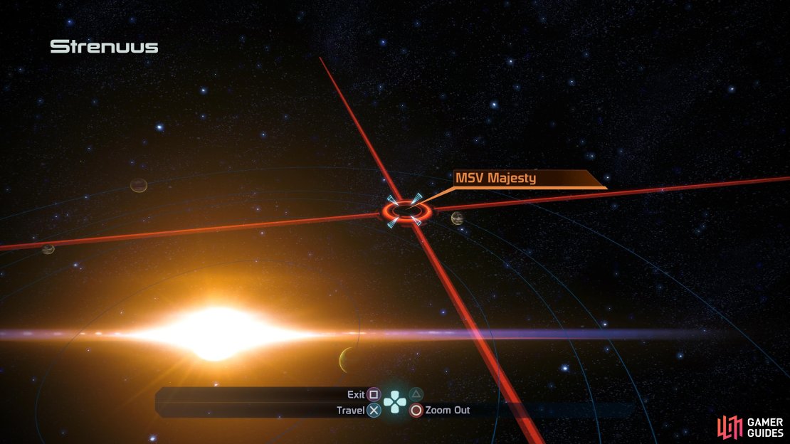 You&rsquo;ll find the sacked MSV Majesty floating around in the Strenuus system.