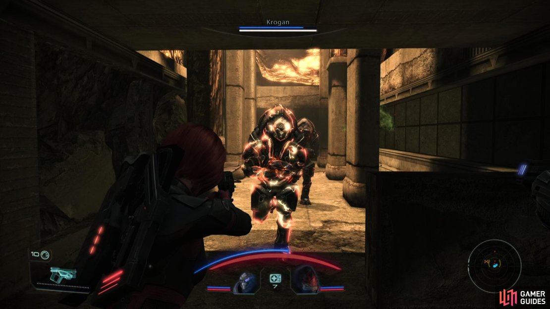 A charging krogan with Immunity active is one of the greatest threats you&rsquo;ll encounter,