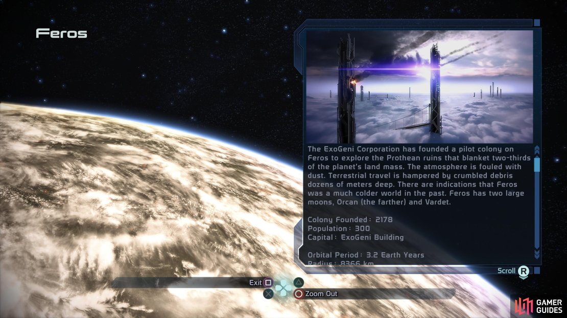 Feros is the setting for one of the game&rsquo;s core missions.