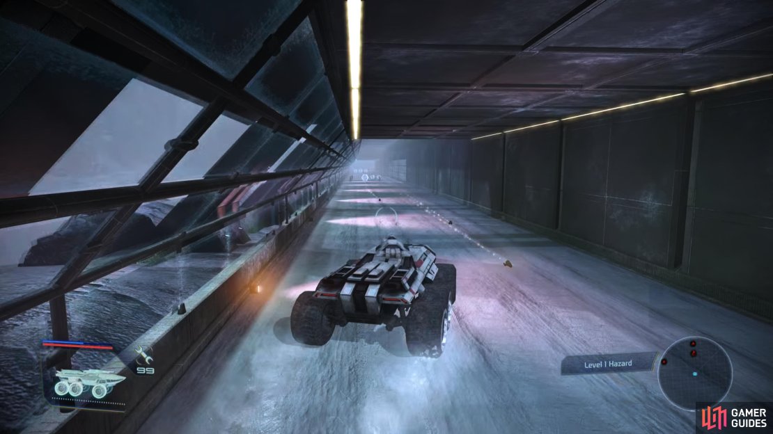 The first bridge you cross can be somewhat dangerous, as there will be lots of rockets coming at you with little room to dodge.
