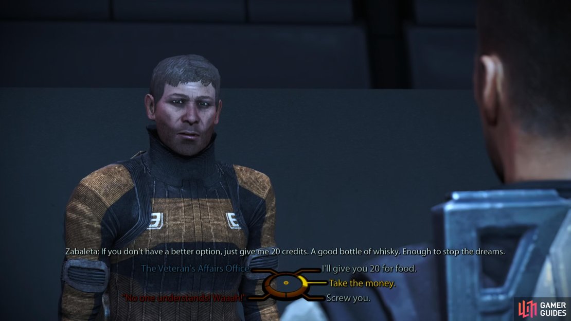 After learning about Zabaleta&rsquo;s downfall, return to the burnout and decide his fate.