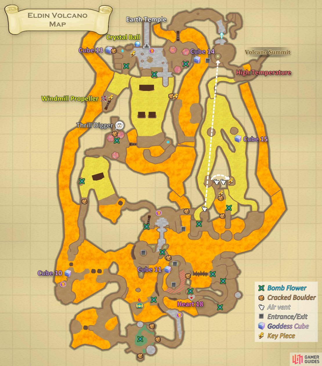 Map of Eldin Volcano.