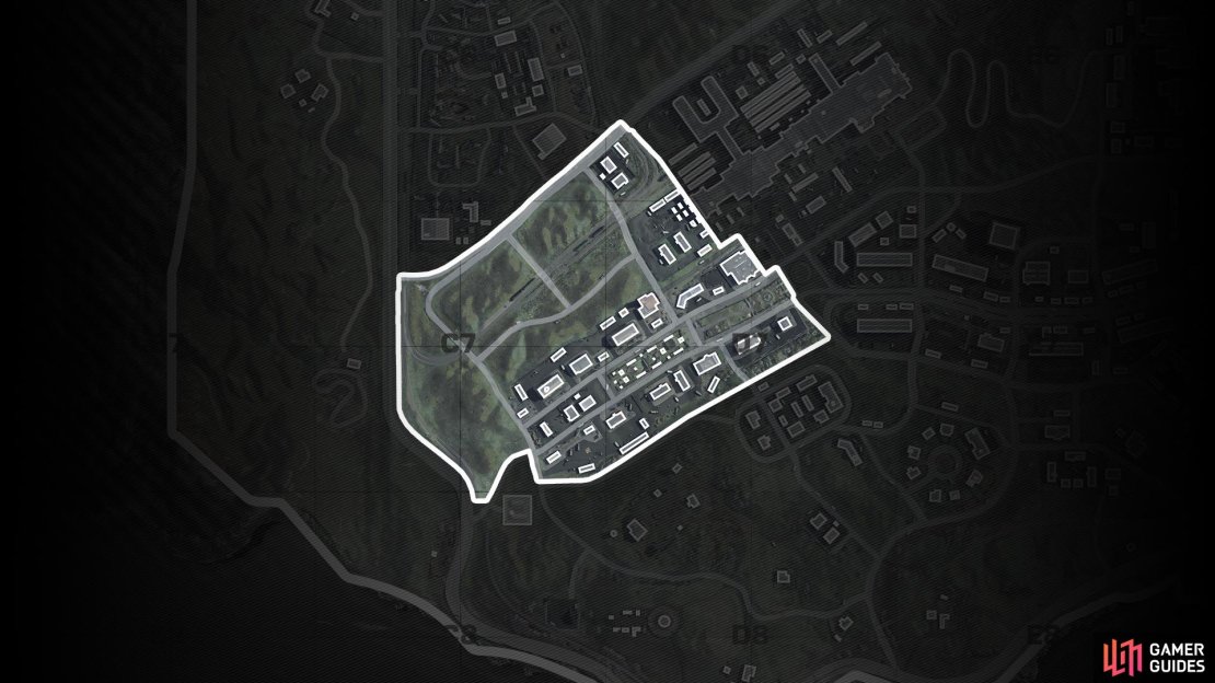 Barakett Promenade West located in Verdansk Southwest.