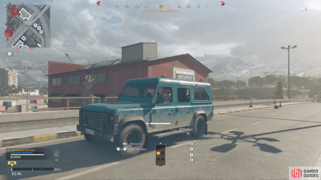 SUV in Warzone 