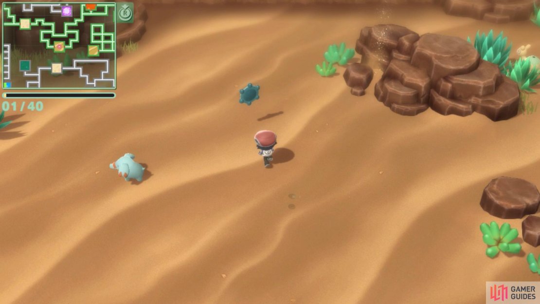 We suggest catching a Bronzor from the Grand Underground.