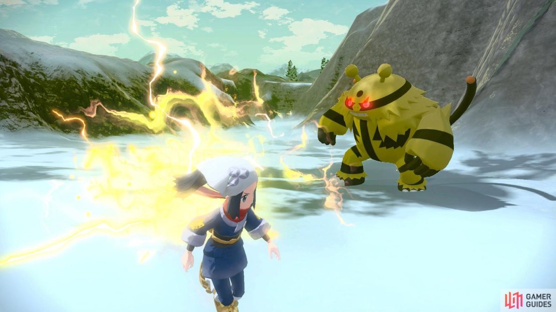 Alpha Pok&eacute;mon are stronger and scarier than standard Pok&eacute;mon (Credit: The Pok&eacute;mon Company). 
