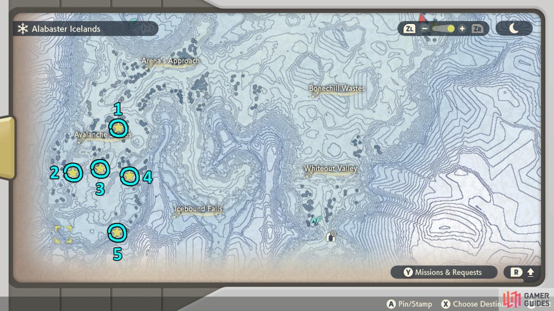 Location of the missing Alolan Vulpix.