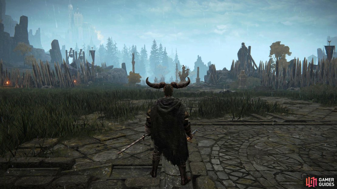 The encampment on Bellum Highway will fire at you with their trebuchets if you&rsquo;re not careful.