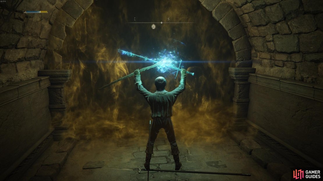 If you’re using Fire Grease or Scholar’s Armament, apply it before you enter the room.