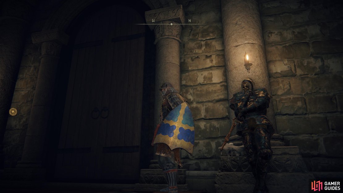 Ensha is lurking outside Gideon&rsquo;s room in the Roundtable Hold.