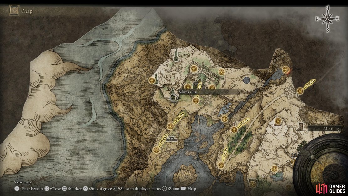 You can find Ranni&rsquo;s and Seluvis&rsquo;s Rise behind Caria Manor in Liurnia.