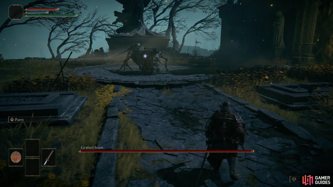 You&rsquo;ll encounter the Grafted Scion in the prologue.