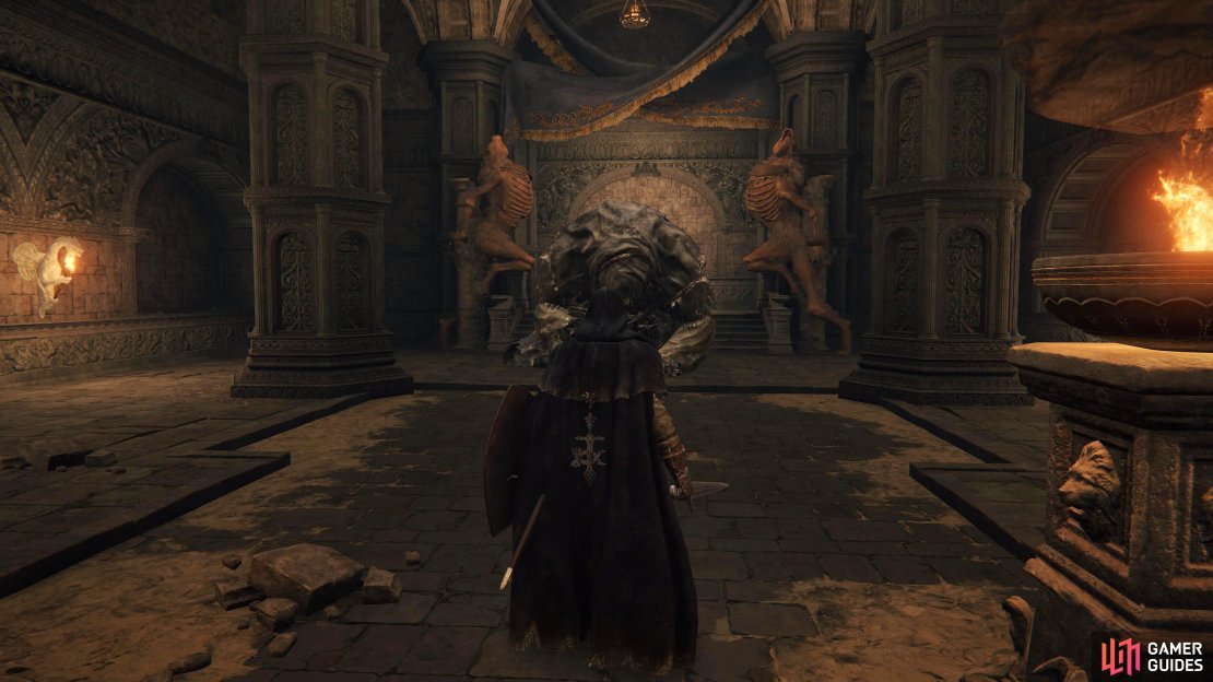 The portal that D gives you will lead to the Bestial Sanctum where Gurrang resides.  He&rsquo;ll trade various items for Deathroot.