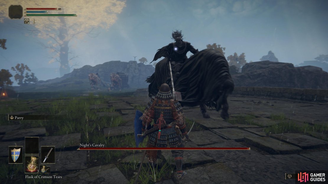 Night&rsquo;s Cavalry in Limgrave.