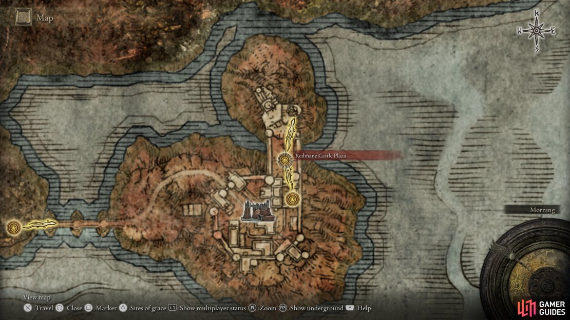 You will find Alexander at the Redmane Castle Plaza next