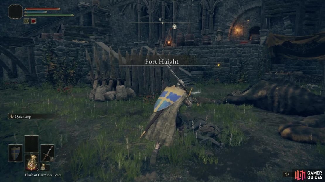 When you enter into the fort, you&rsquo;ll be greeted by a couple of flaming arrows!