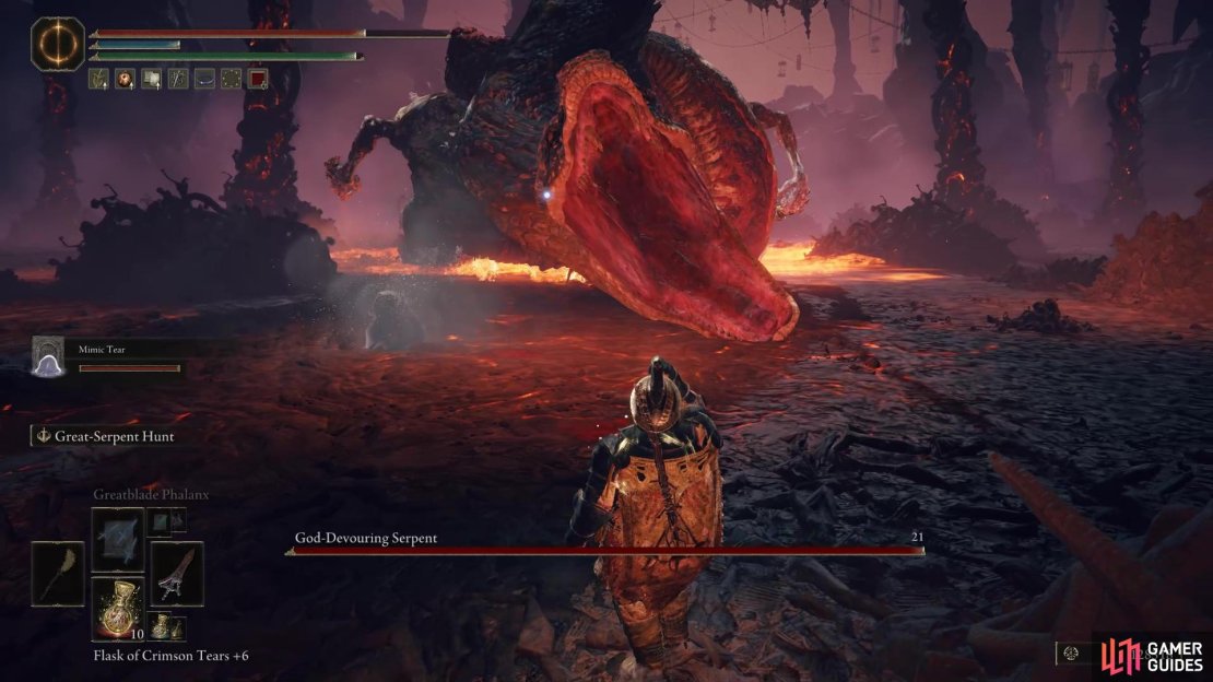 Serpent&rsquo;s bite attack.