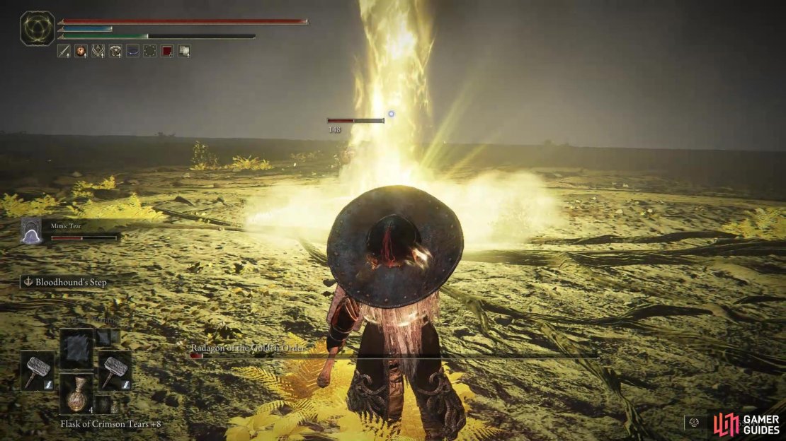 Radagon&rsquo;s teleport.