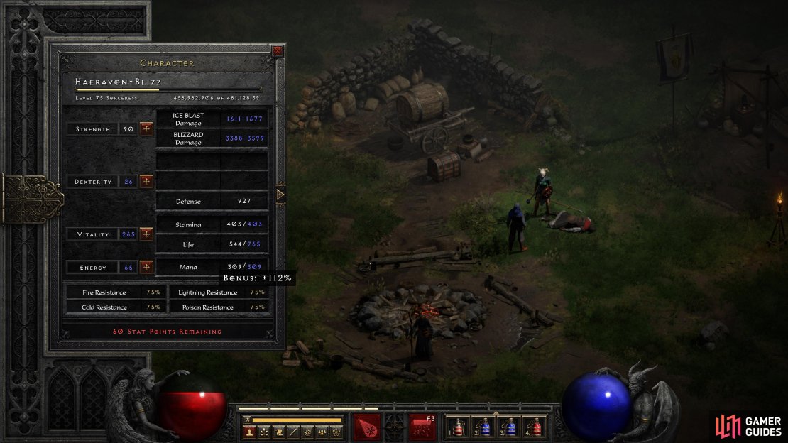 Your resistances are unpenalized in Normal difficulty,