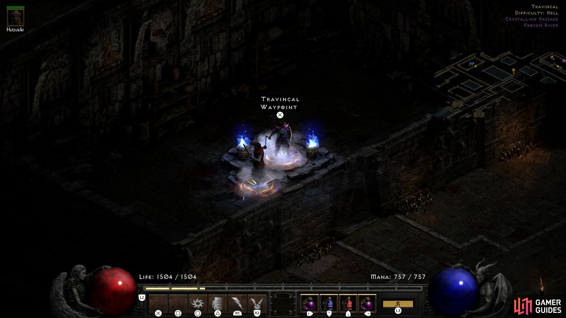 Travincal is connected to Upper Kurast via the Kurast Causeway. It&rsquo;s one of the more static areas in the game, with a waypoint always located just west of where The Council resides.