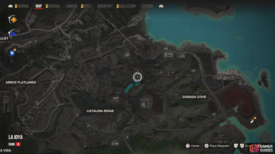 Head to this location on the map