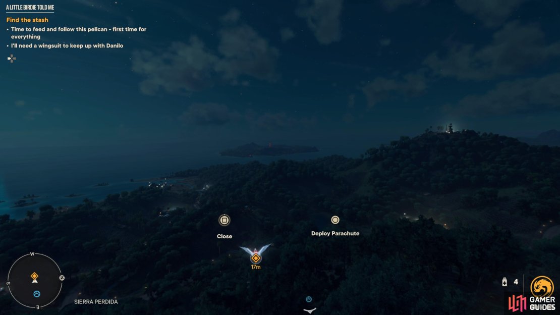 Follow Danilo to Roxas Farm whilst using the wingsuit