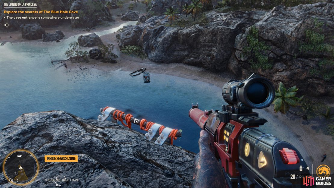 Dive into the water 