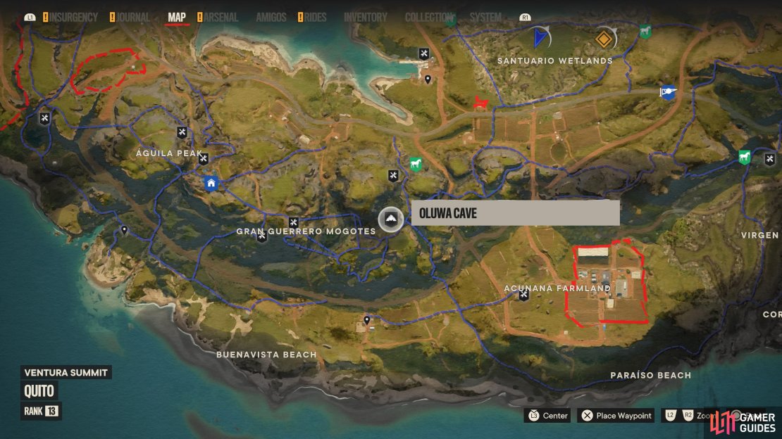 Head to Oluwa&rsquo;s Cave to begin this quest.