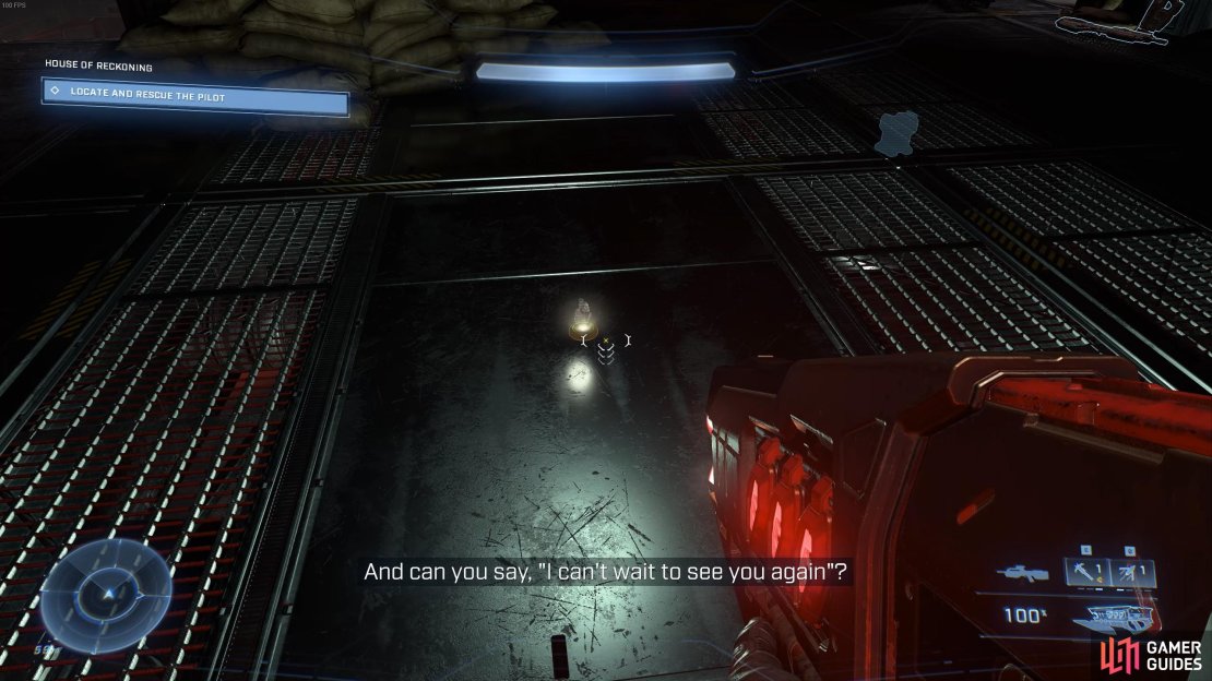 Interact with the device to begin the fight with Jega.