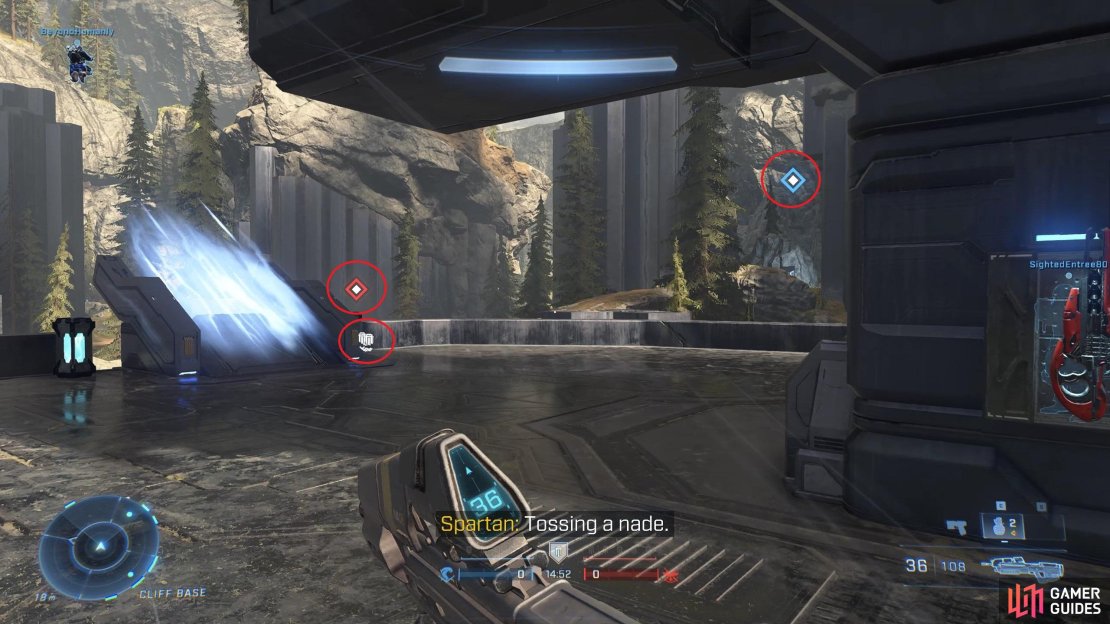 You&rsquo;ll notice icons on the map for your base, the enemy base, and the location of Power Seeds.