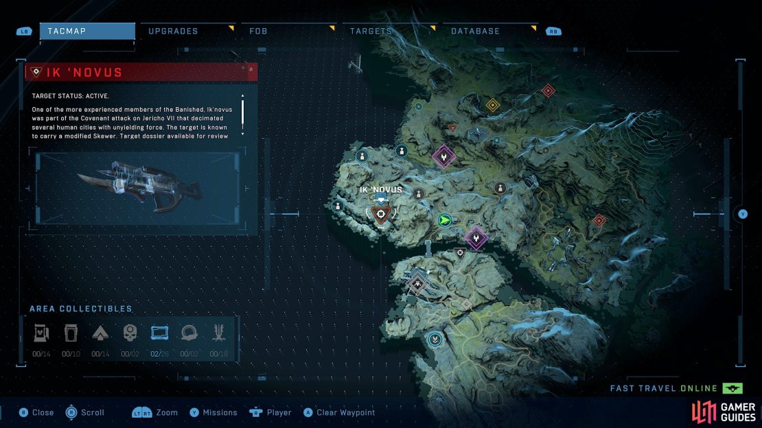 Head to this location on the map to find Ik&rsquo; Novus