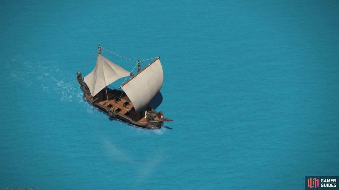 The Warrior of Light takes the journey to their island.