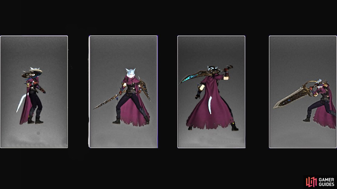 Lunar Envoy Tank Weapons (WAR, PLD, GNB, DRK).