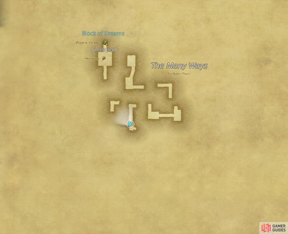 Map 1/3 for Smileton