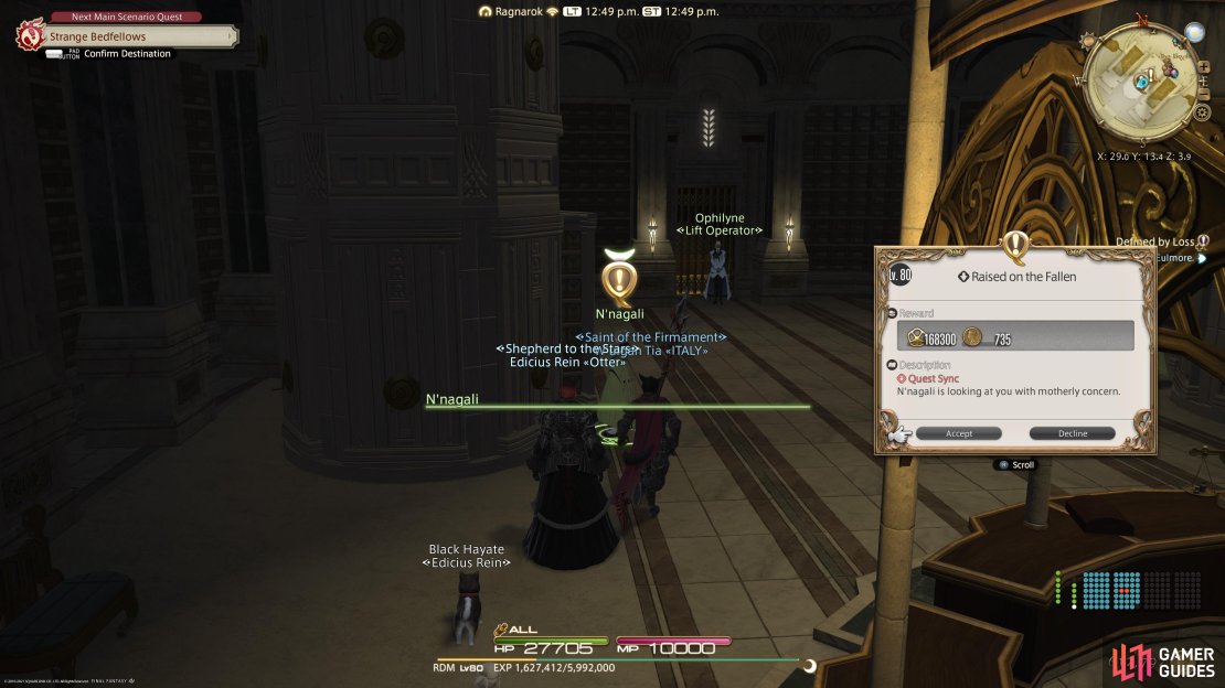 Speak with N&rsquo;nagali to begin this quest. 