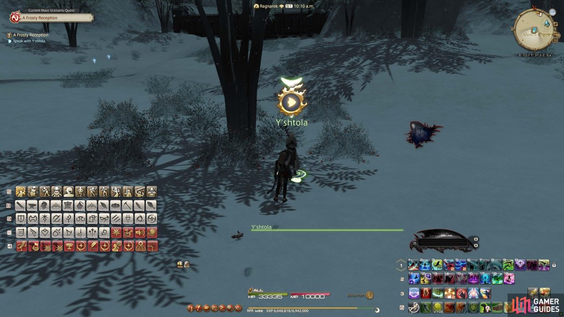 Speak with Y&rsquo;shtola