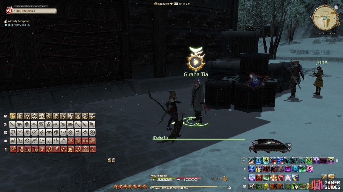 Speak with G&rsquo;raha TIa