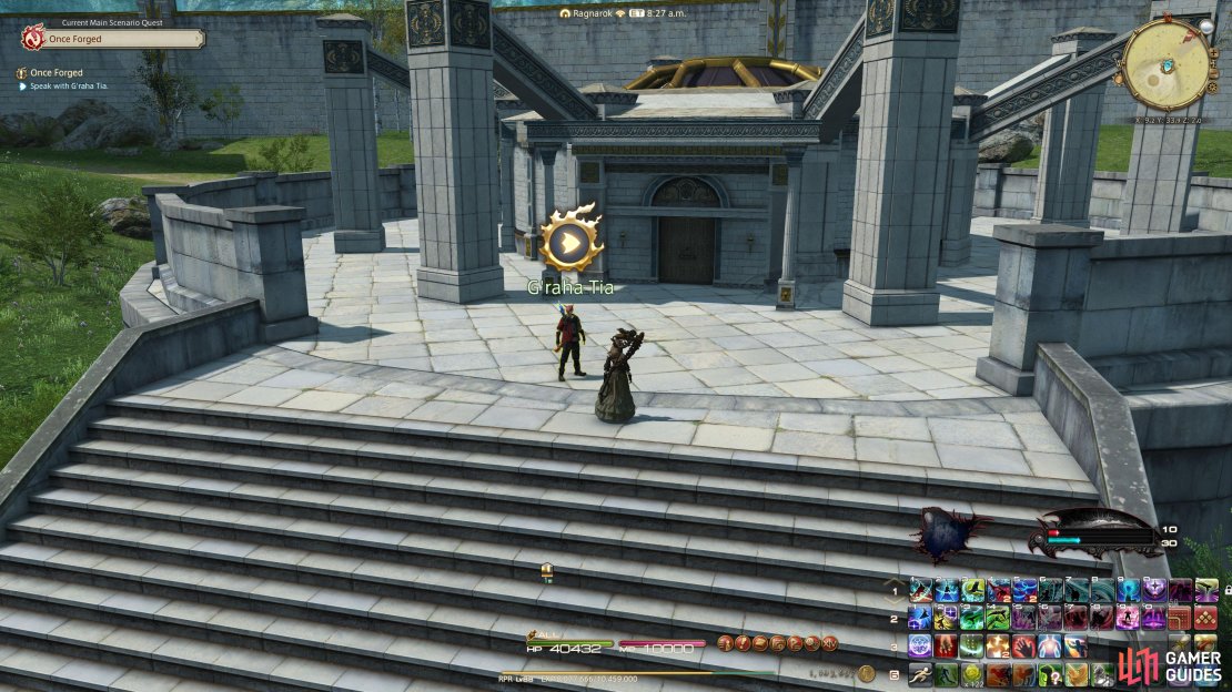 Speak with G&rsquo;raha Tia.