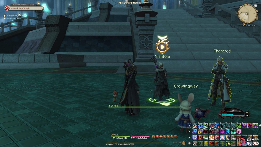 Speak with Y&rsquo;shtola