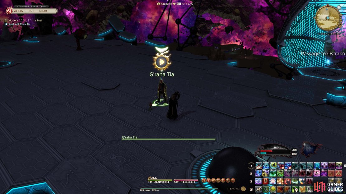 Speak with G&rsquo;raha Tia 