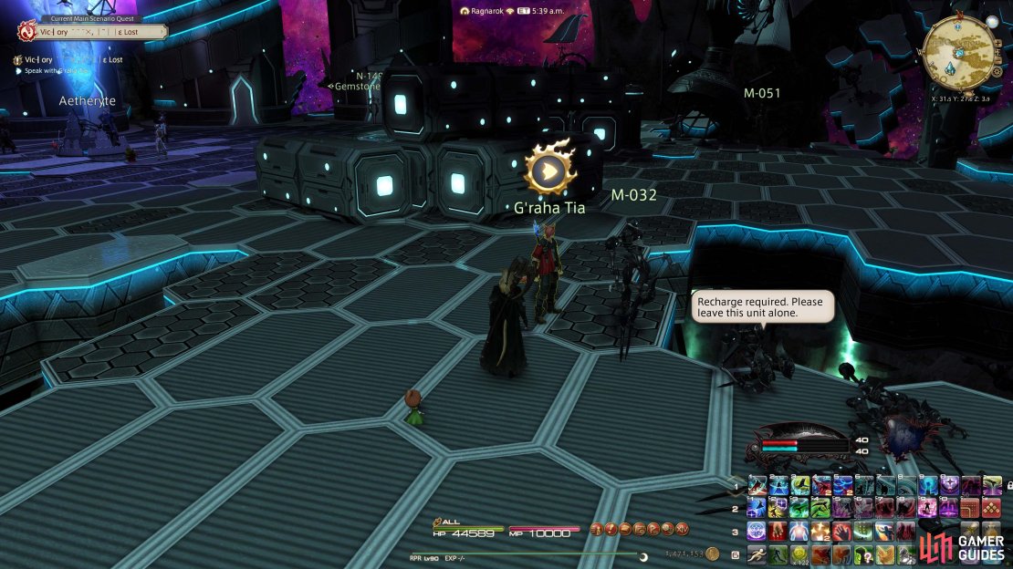 Speak with G&rsquo;raha Tia.