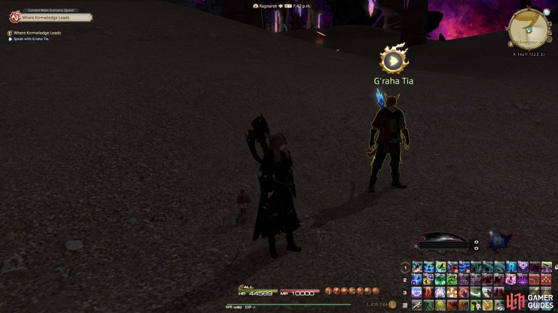 Speak with G&rsquo;raha Tia