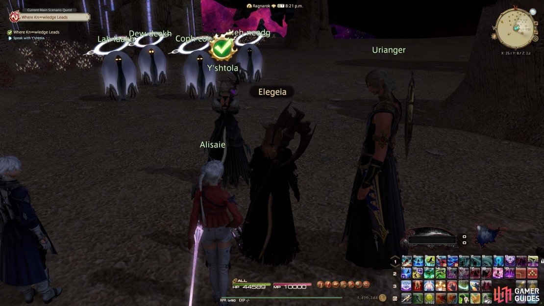 Speak with Y&rsquo;shtola