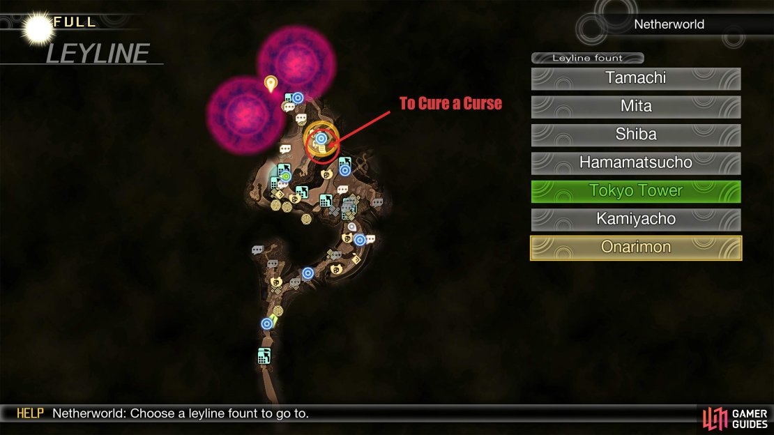 Teleport to the Onarimon Leyline, and you&rsquo;ll find Andras the quest starter standing right next to it.