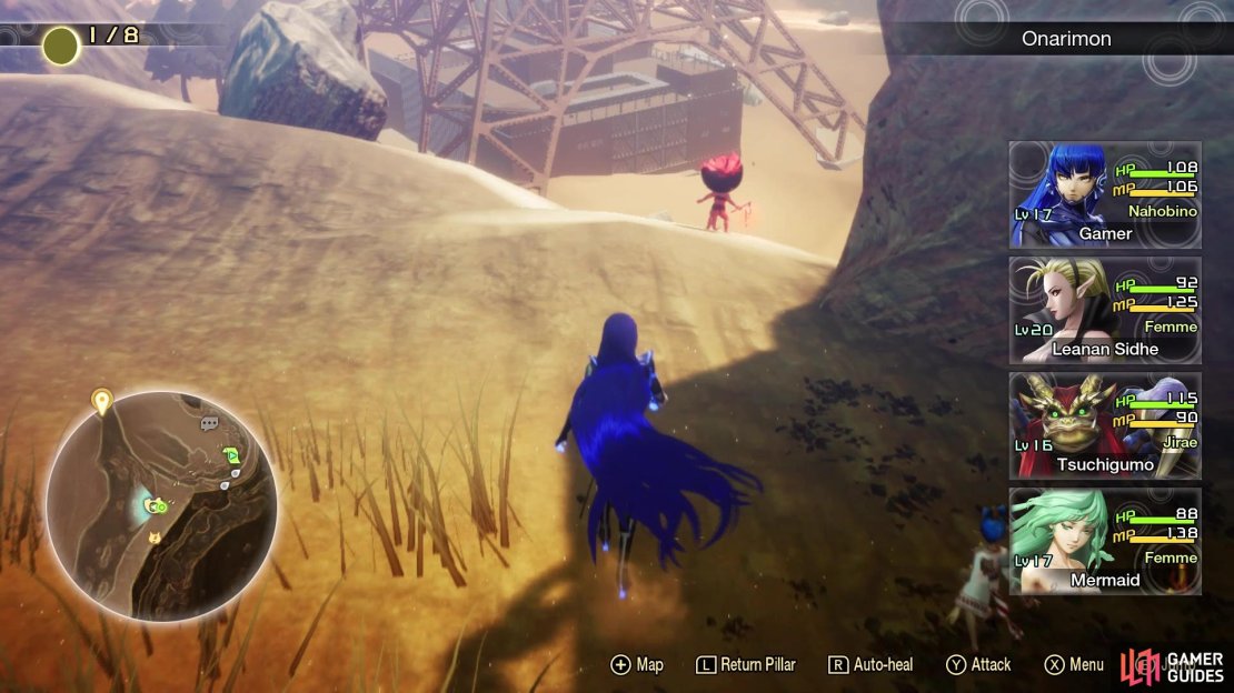You&rsquo;ll find Miman #37 by the large rock once you land on this path