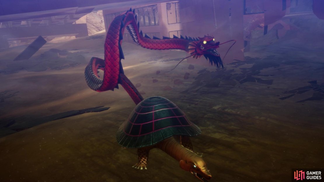 You will fight Xuanwu during The Gold Dragon&rsquo;s Arrival