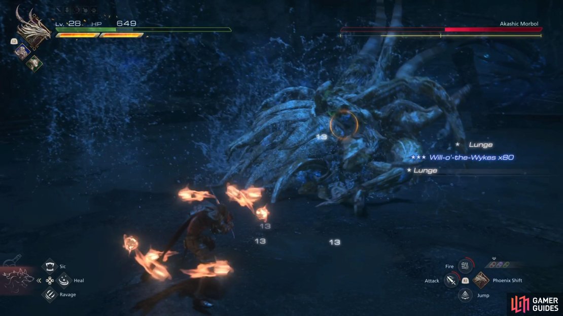 Get ready for a barrage of moves when the Morbol burrows into the ground.