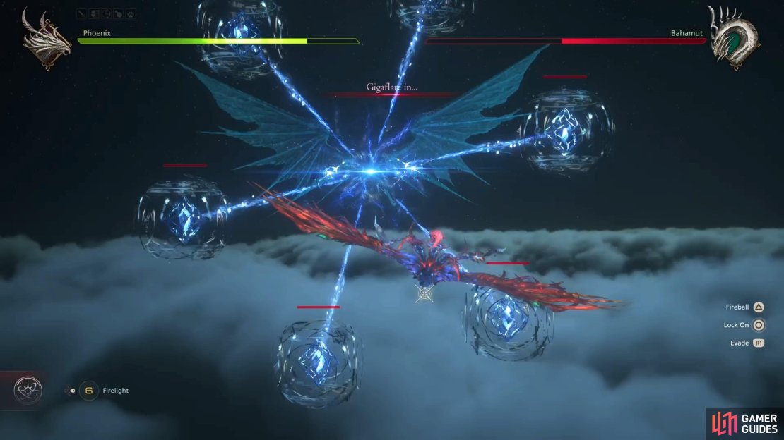 Gigaflare will be the final big attack during the second stage.